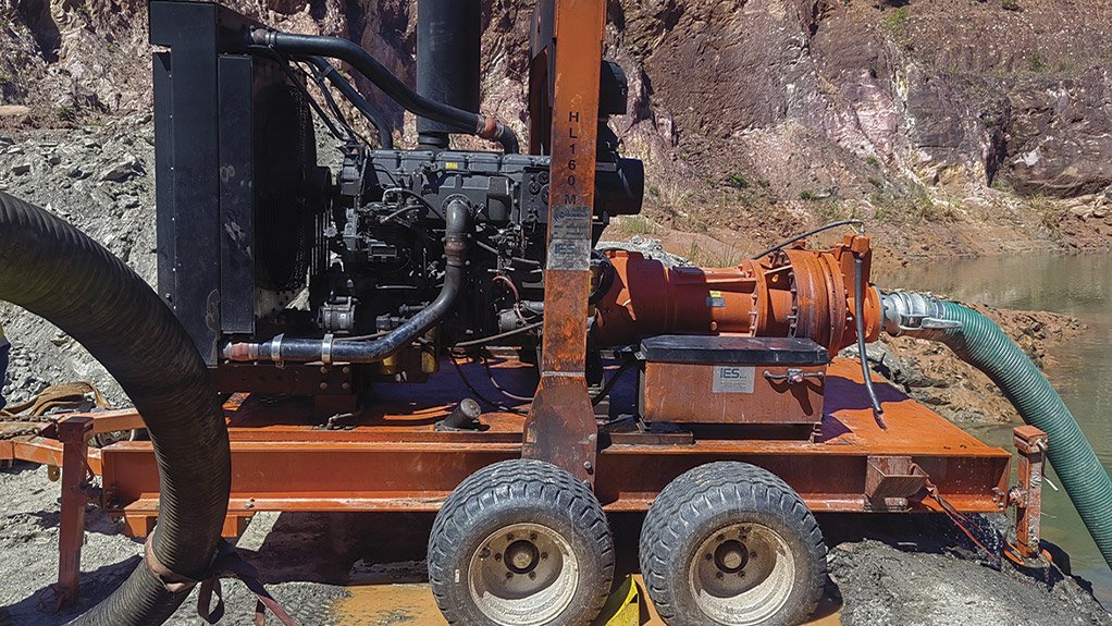 Image on an Integrated Pump trailer-mounted diesel pump set