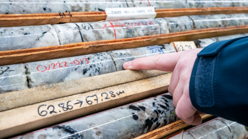 Drill core from the Shaakichiuwaanaan – lithium-only project