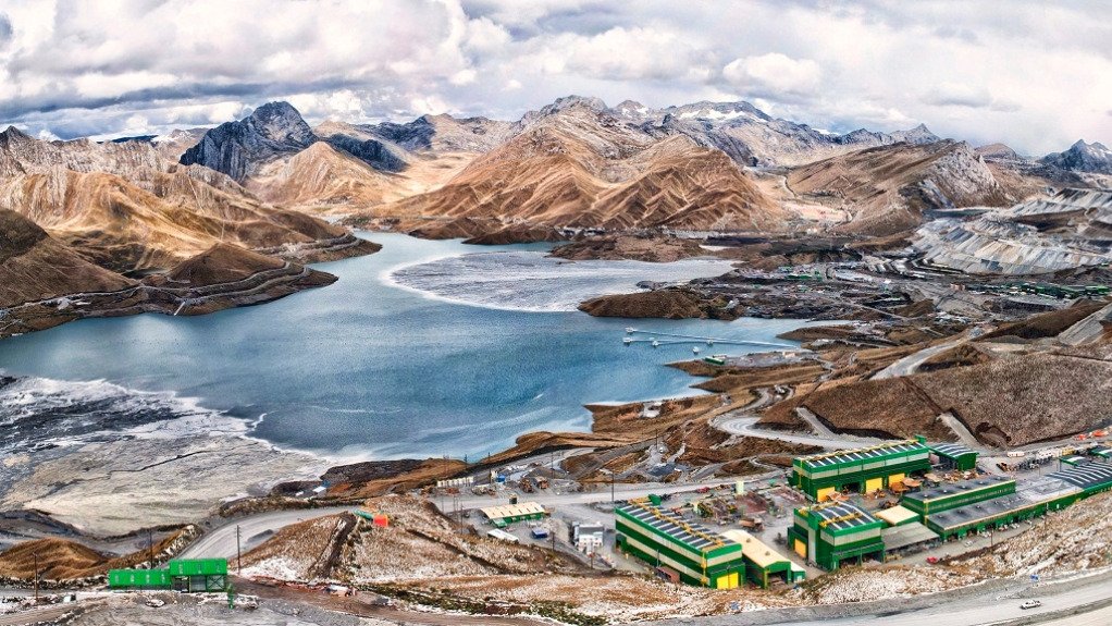 The Antamina mine in Peru