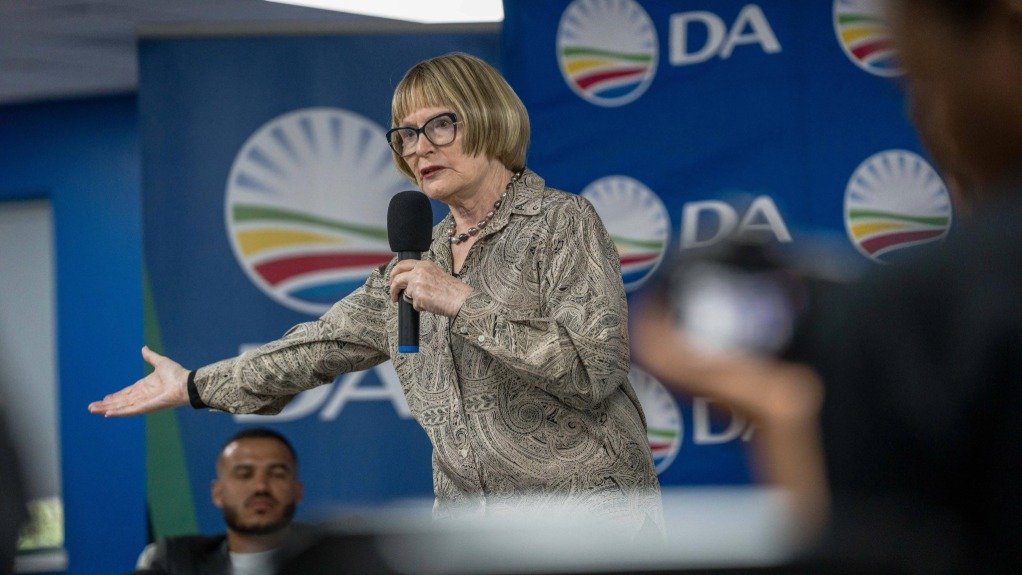 DA Johannesburg mayoral candidate Helen Zille