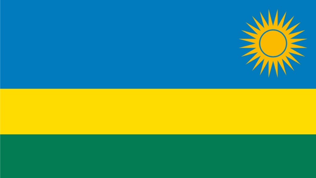 Rwanda flag 