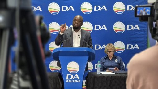 DA Gauteng leader Solly Msimanga