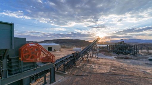 Image of Uis tin mine, in Namibia
