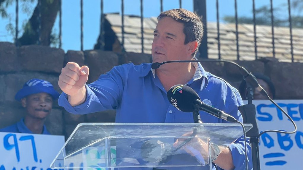 Minister of Agriculture John Steenhuisen