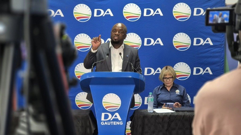 DA Gauteng leader Solly Msimanga