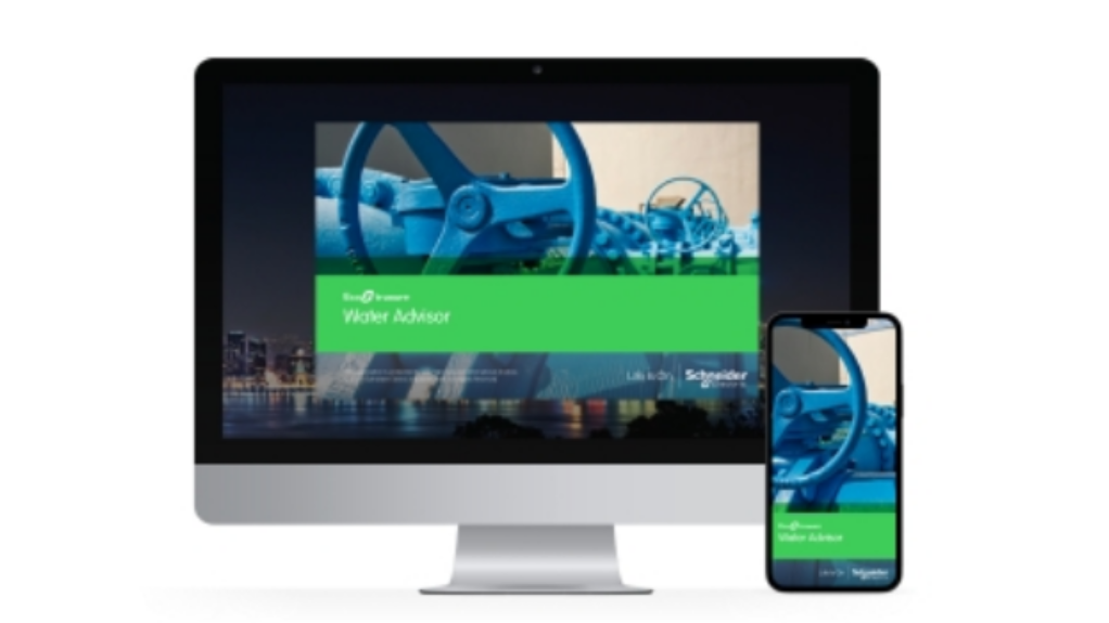 An image of one of the water management technologies on offer from Schneider Electric