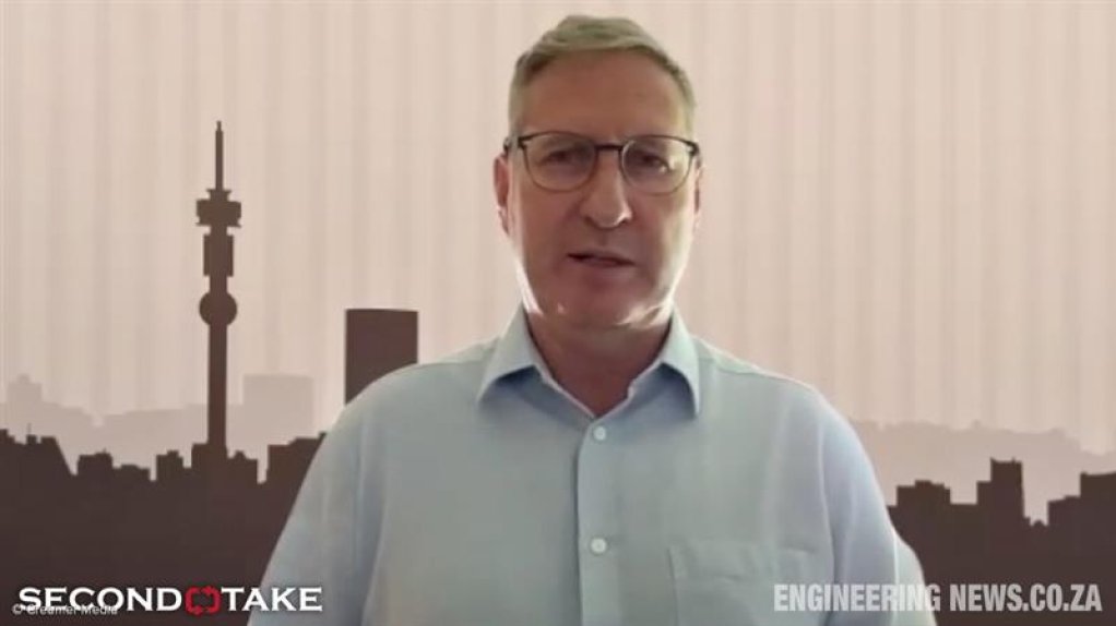 Engineering News editor Terence Creamer