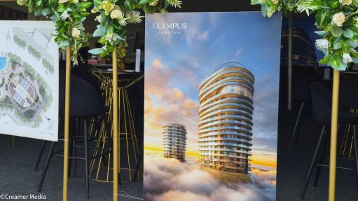 Olympus development sod-turning ceremony in Sandton