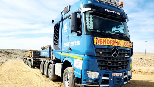 Sarens expands operations in Namibia with Walvis Bay logistics hub
