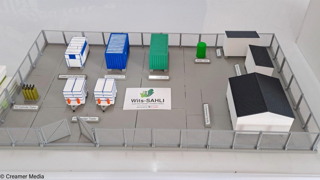 An image showing a scale model of the Wits-SAHLI 