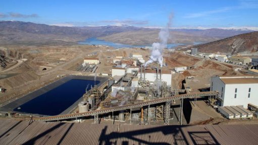 Copler sulphide plant