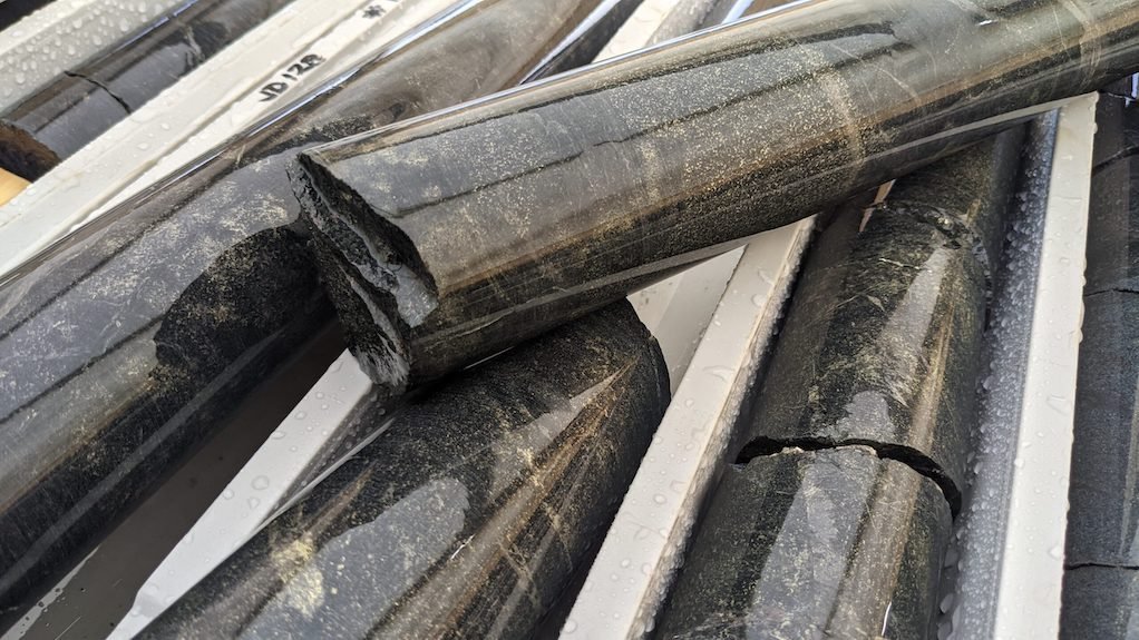 Image of drill core from Gonneville project