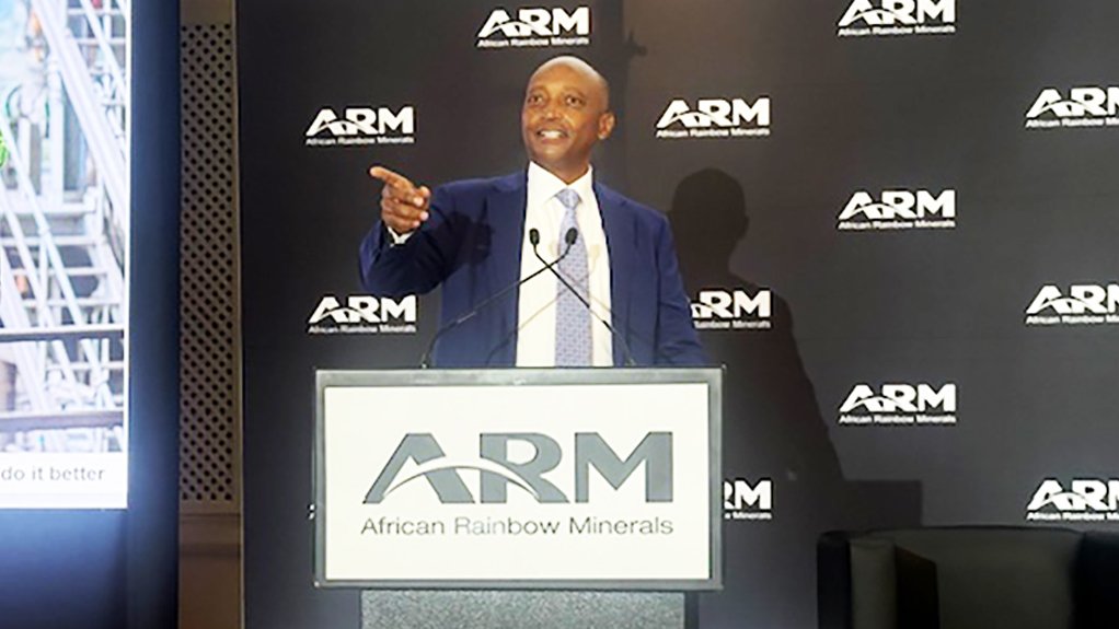 African Rainbow Minerals founder Dr Patrice Motsepe.