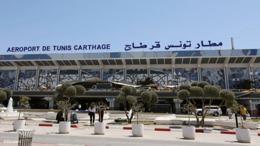 The Tunis-Carthage airport