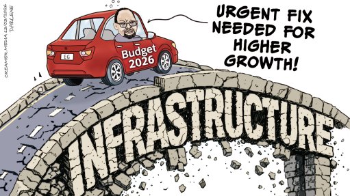 

GROWTH FOUNDATIONS: The foundations for South African growth, infrastructure, have been severely weakened over the past decade and a bit. Not only has too little been spent on maintenance and expansion, what has been invested has been spent inefficiently or lost to corruption. There are signs in the 2026 Budget of a possible turning point being reached in the composition of spending. Much will hinge, however, on the quality of implementation, as well as on bringing in new private funding and expertise.
