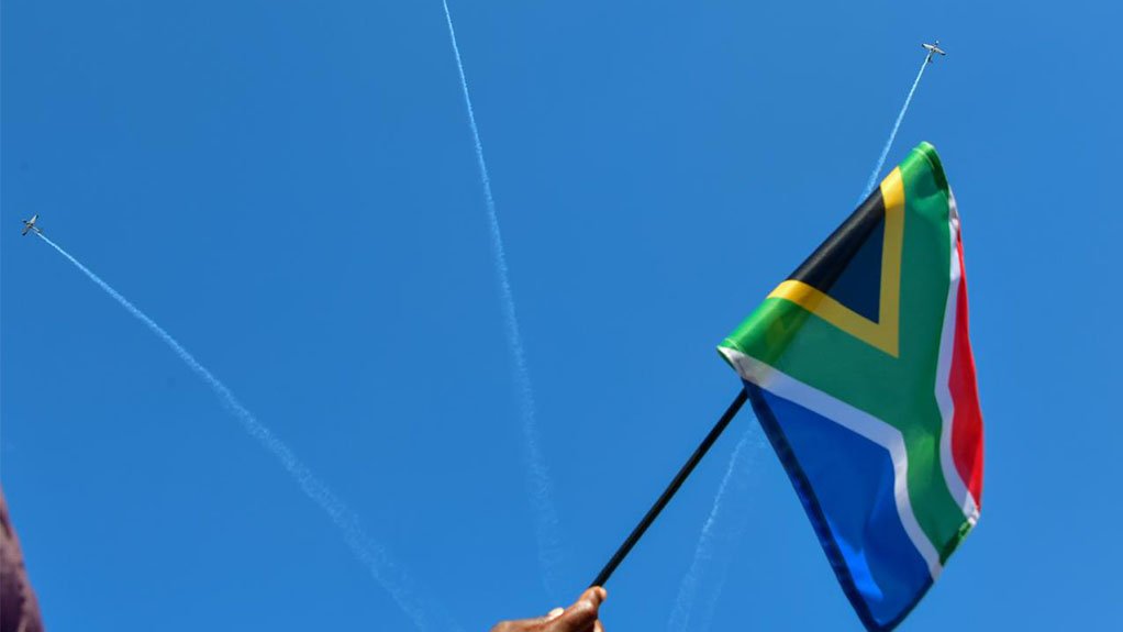 South African flag