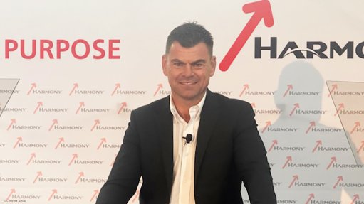 Harmony Gold CEO Beyers Nel.