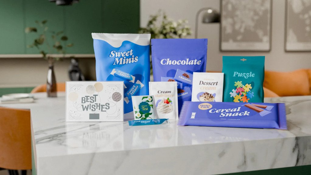 A range of food products in paper packaging developed by Sappi