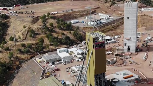 Aerial view of the Hermosa project
