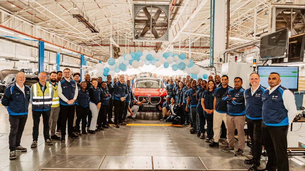 The 100 000th unit rolls off the assembly line