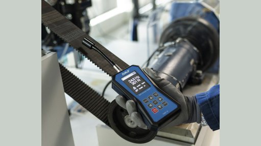 Image of a SKF’s TKBT 10 belt tension meter 