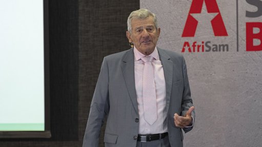 Econometrix Chief Economist Dr Azar Jammine speaking at AfriSam’s annual Budget Breakfast event in Sandton in February