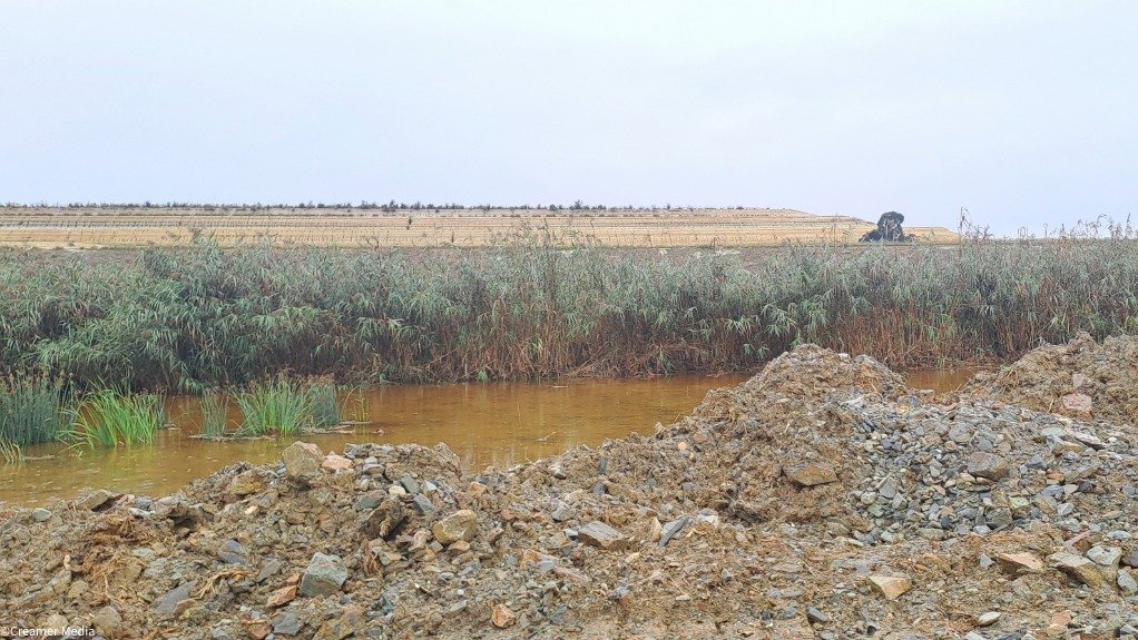 An image from the Grootvlei mine site 