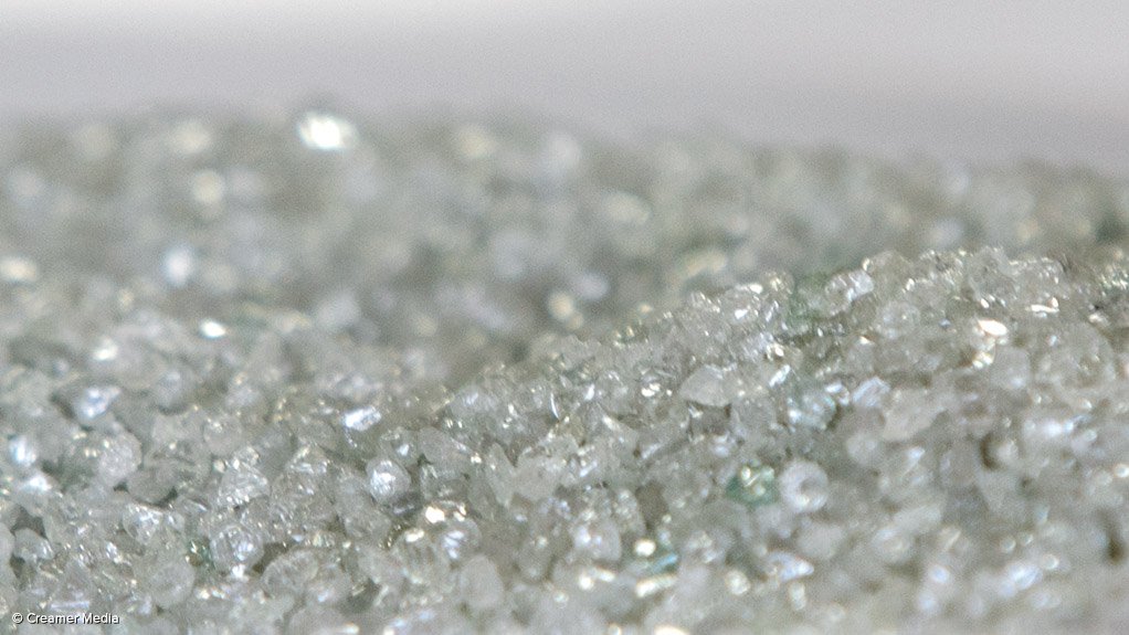 Diamonds produced in Botswana