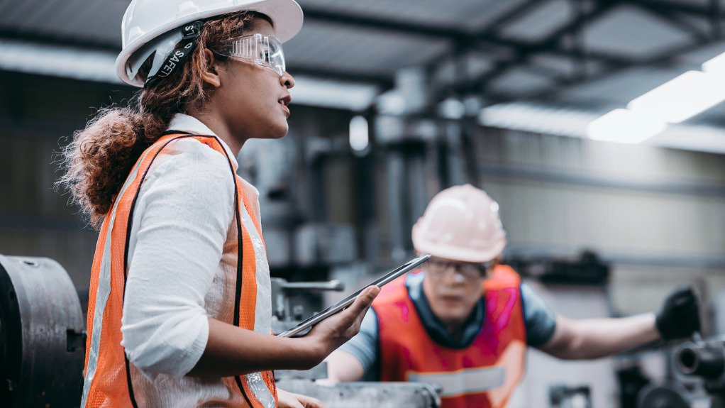 The above image depicts 2 workers 