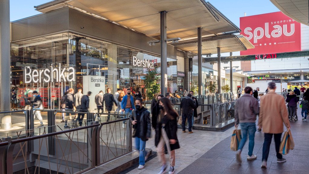 The Splau Shopping Centre in Barcelona, Spain