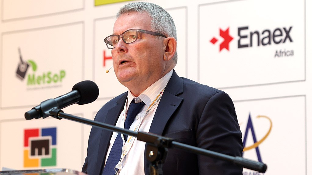 Minerals Council South Africa president Paul Dunne.