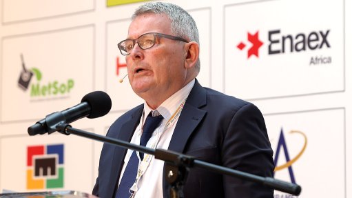 Minerals Council South Africa president Paul Dunne.
