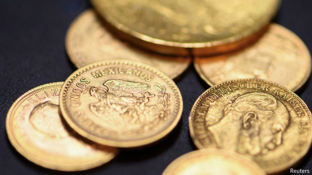 An image of gold coins 