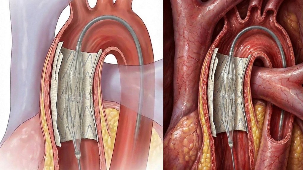 Images demonstrating the CentreFlow technology's use
