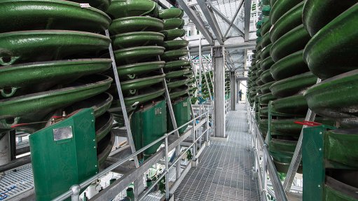 An image of Multotec's spirals 