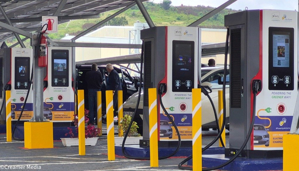 EV charging stations at City Power