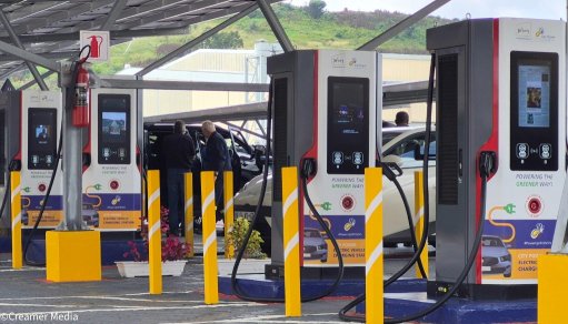 EV charging stations at City Power