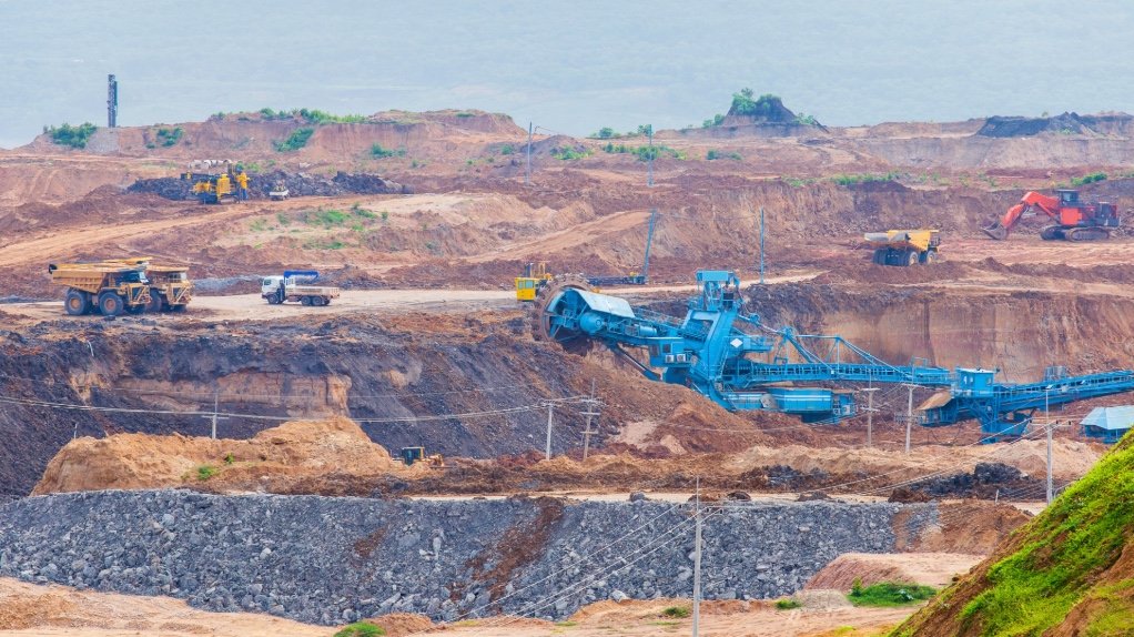 An image of a mining operation in Tanzania