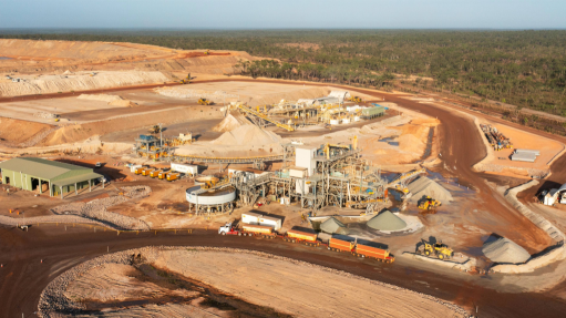 Aerial view of the Finniss project