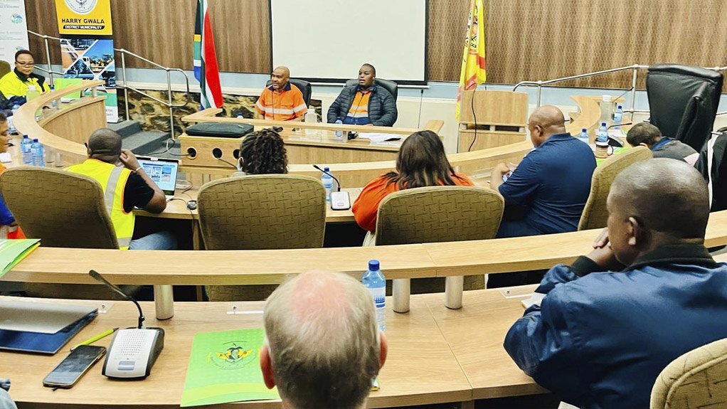 Mayor visit highlights major progress on Kokstad Water Supply Scheme