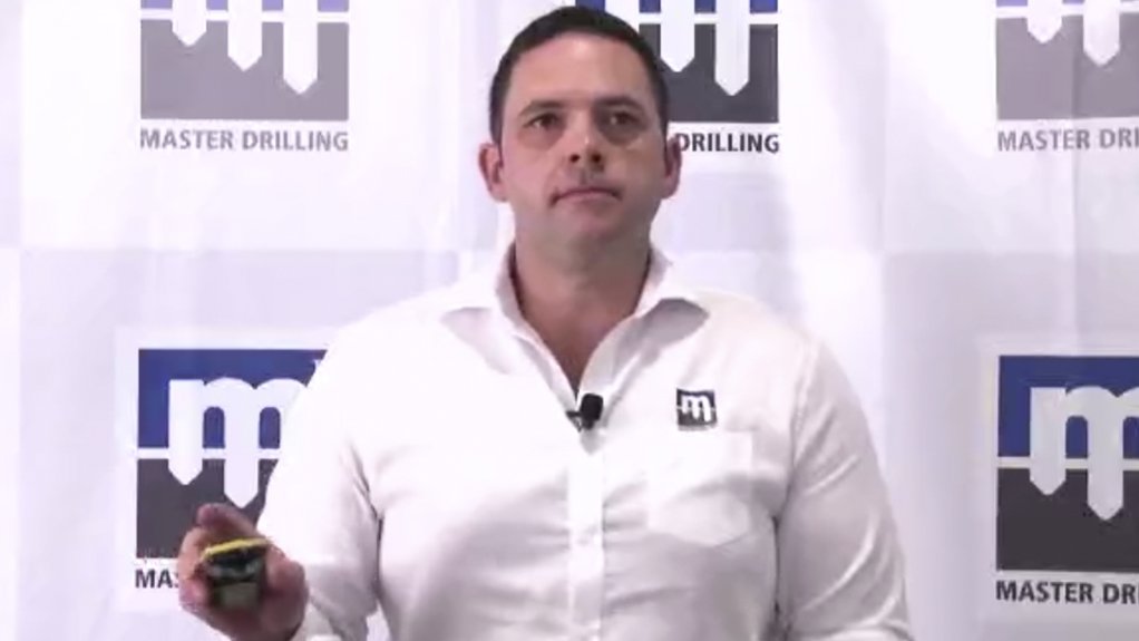 Master Drilling COO Roelof Swanepoel.