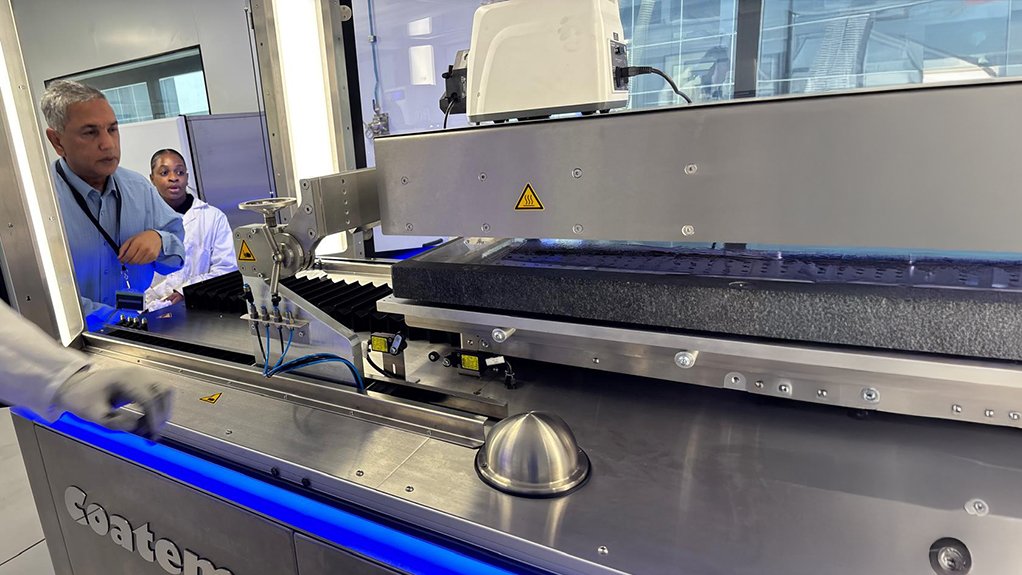 Batchcoater at Isondo.