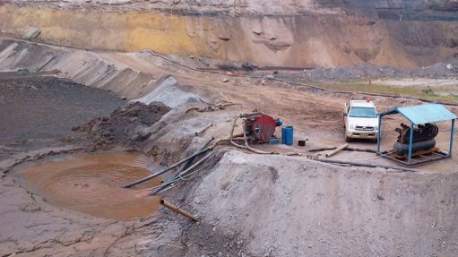 pumps and compressors on site 