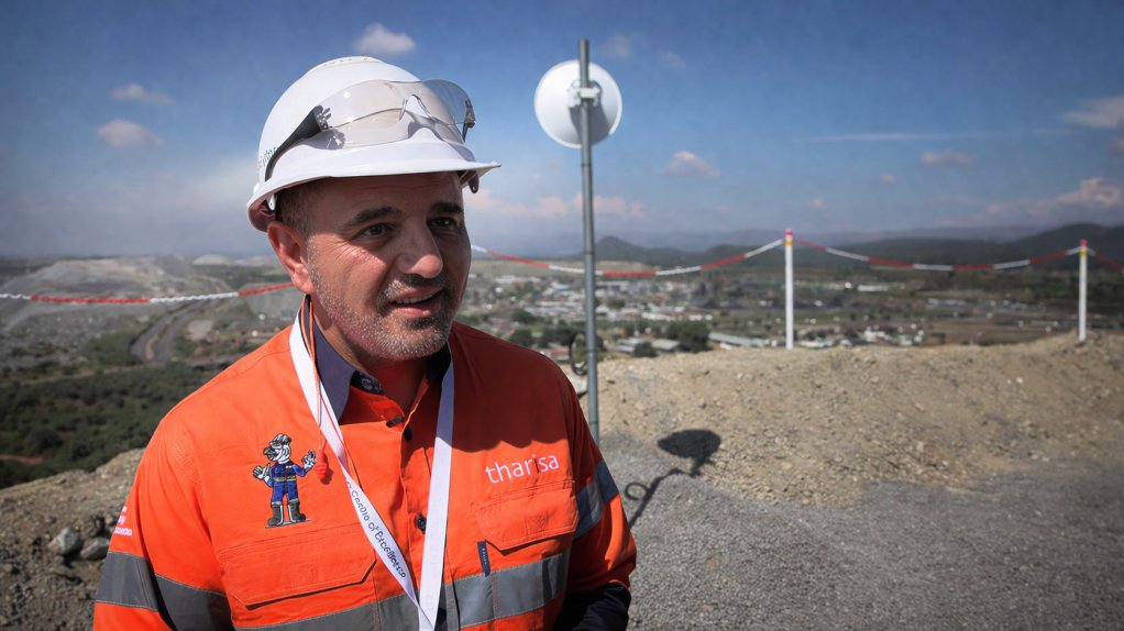 Image of Tharisa CEO Phoevos Pouroulis.