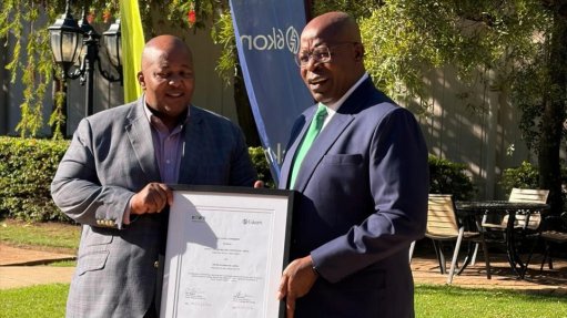 Eskom Group CE Dan Marokane and Exxaro CEO Ben Magara
