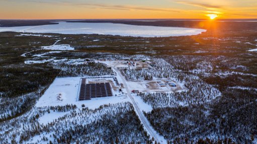 Aerial view of the Patterson Lake South project