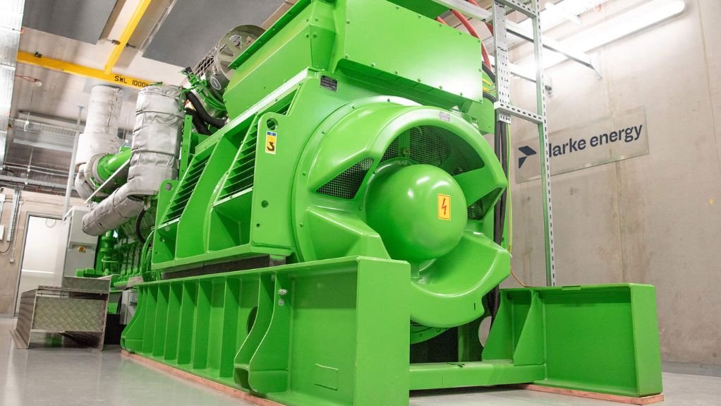 a green gas engine