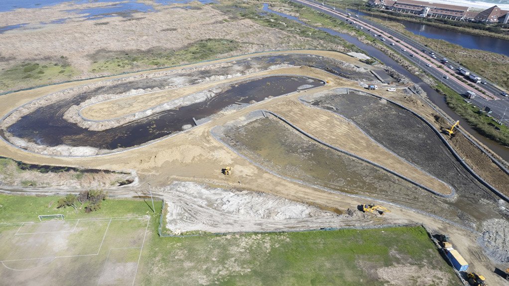 The project includes the upgrade of the existing storm water canal and the construction of a bypass canal