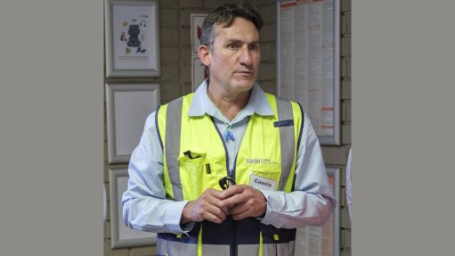 Coenie de Jager, Weir HBF manager of plant operations