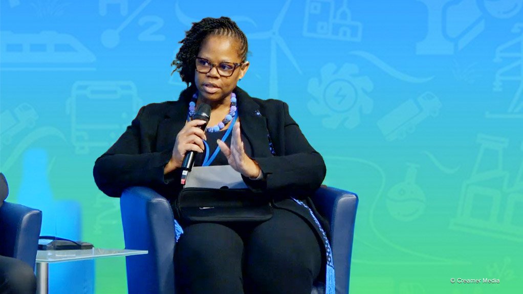 South Africa’s Industrial Development Corporation Just Energy Transition Investment Plan green hydrogen:  programme director Rebecca Maserumule.